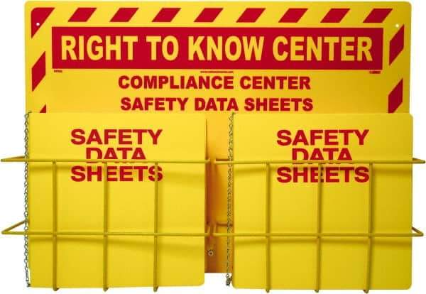 NMC - 20" Wide x 28" High, Information Center - 3 Rings, English - Benchmark Tooling