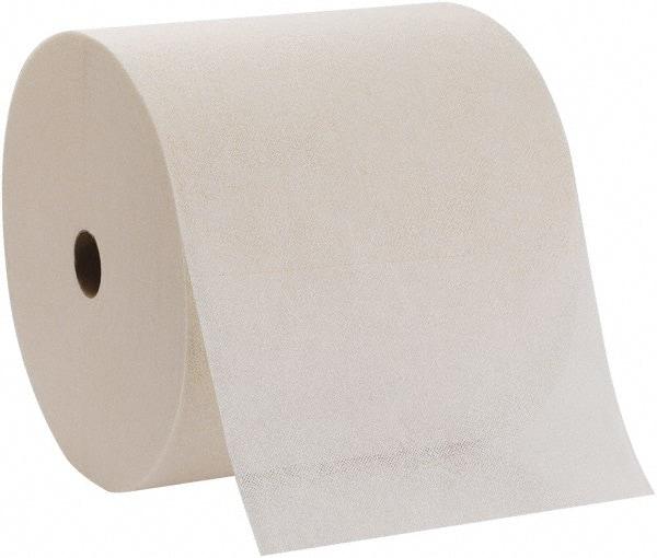 Georgia Pacific - Dry Shop Towel/Industrial Wipes - Jumbo Roll, 6-3/4" x 10-1/2" Sheet Size, White - Benchmark Tooling