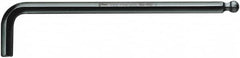 Wera - 12mm Hex, Long Arm, Hex Key - 248mm OAL, Metric System of Measurement - Benchmark Tooling