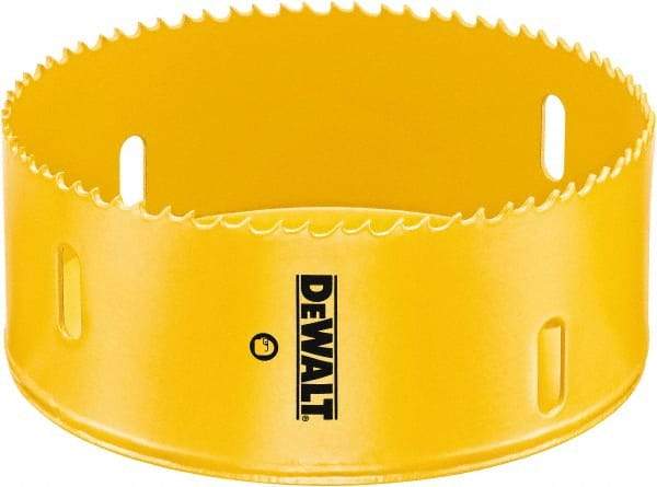 DeWALT - 3-1/8" Diam, 1-7/8" Cutting Depth, Hole Saw - Bi-Metal Saw, Toothed Edge - Benchmark Tooling