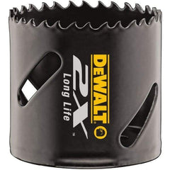DeWALT - 4-3/4" Diam, 1-7/8" Cutting Depth, Hole Saw - Bi-Metal Saw, Toothed Edge - Benchmark Tooling