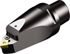 Sandvik Coromant - Neutral Cut, Size C10, CNMG 19 06 12 & CNMG 643 Insert Compatiblity, External Modular Turning & Profiling Cutting Unit Head - 110mm Head Length, Through Coolant, Series T-Max P - Benchmark Tooling