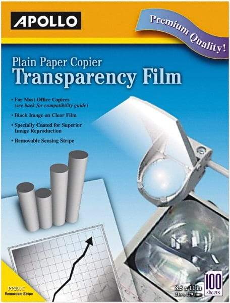 Apollo - Transparency Films & Sleeves Audio Visual Conference Accessory Type: Transparency Sleeves For Use With: Plain Paper Copiers - Benchmark Tooling