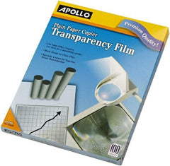 Apollo - Transparency Films & Sleeves Audio Visual Conference Accessory Type: Transparency Sleeves For Use With: Plain Paper Copiers - Benchmark Tooling