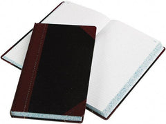 Boorum & Pease - 500 Sheet, 14-1/8 x 8-5/8", Record Rule Record/Account Book - Black & Red - Benchmark Tooling