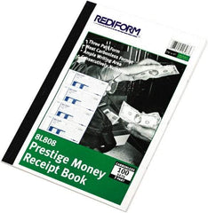 REDIFORM - 100 Sheet, 7 x 2-3/4", Receipt Book - Benchmark Tooling