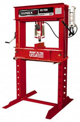 Sunex Tools - 50 Ton Manual Shop Press - 8-1/4 Inch Stroke - Benchmark Tooling