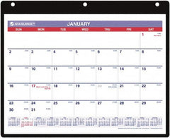 AT-A-GLANCE - 12 Sheet, 11 x 8-1/4", Wall Calendar - Benchmark Tooling