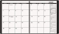 AT-A-GLANCE - 26 Sheet, 9 x 11", Planner Appointment Book - Black - Benchmark Tooling