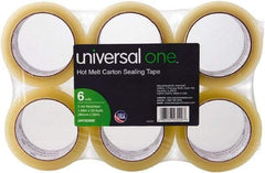 UNIVERSAL - 2" Wide x 3mm Thick x 55 yds Long, 93000 Box Sealing & Label Protection Tape - Clear - Benchmark Tooling