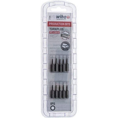 Wiha - 1/4" Drive IP5 Torx Plus Screwdriver Bit - 1" OAL, Insert Bit - Benchmark Tooling