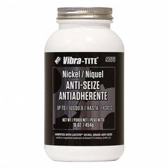 Vibra-Tite - 16 oz Jar, Nickel Anti-Seize Lubricant, with Brush Cap - Benchmark Tooling