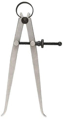 General - 10 Inch Leg, Steel, Bright Finish, Inside Caliper - Benchmark Tooling