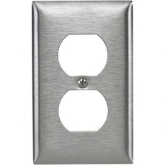 Wall Plates; Wall Plate Type: Outlet Wall Plates; Wall Plate Configuration: Duplex Outlet; Shape: Rectangle; Wall Plate Size: Standard; Number of Gangs: 1; Overall Length (Inch): 4-1/2; Overall Width (Decimal Inch): 2.8700; Overall Width (mm): 2.8700 in;