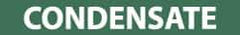 NMC - Pipe Marker with Condensate Legend and No Graphic - 2-1/2 to 6" Pipe Outside Diam, White on Green - Benchmark Tooling