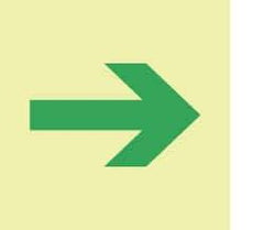 NMC - 6" Long x 6" Wide, Rigid Plastic Safety Sign - Square, 0.05" Thick, Use for Marine Application - Benchmark Tooling