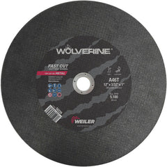 12″ × 3/32″ Type 1 Cut-Off Wheel, A46T, 1″ Arbor Hole - Benchmark Tooling