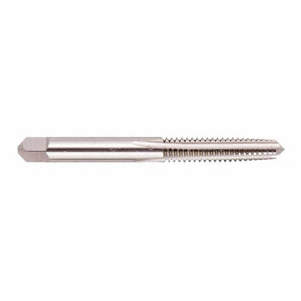 Regal Cutting Tools - 2-1/8 - 16 UNS 6 Flute Bright Finish High Speed Steel Straight Flute Standard Hand Tap - Plug, Right Hand Thread, 8" OAL, 3-9/16" Thread Length, H5 Limit, Oversize - Exact Industrial Supply