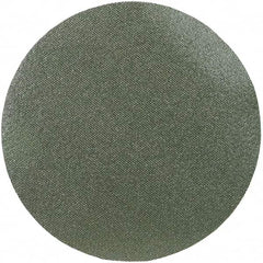 Norton - 8" Diam, 60 Grit Diamond Adhesive PSA Disc - Coarse Grade, Green, Cloth Backing, Flexible - Benchmark Tooling