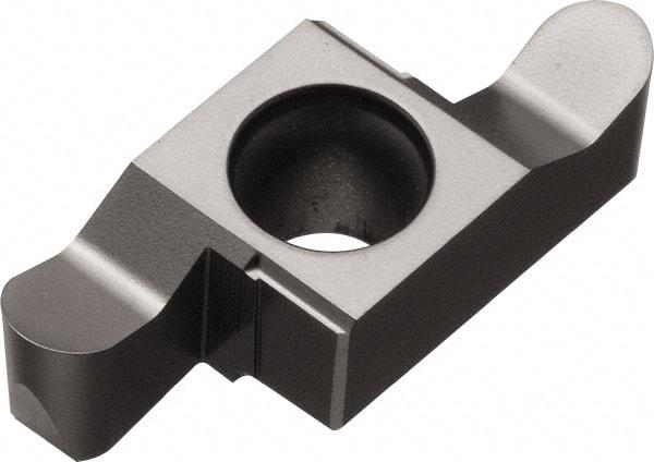 Kyocera - 200GE C Grade PR1225, 2mm Cutting Width Carbide Grooving Insert - 2.5mm Max Depth of Cut, Right Hand, 1mm Corner Radius, Megacoat Finish - Benchmark Tooling