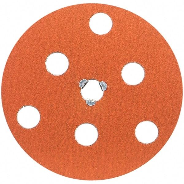 Norton - 7" Diam 24 Grit Fiber Disc - Very Coarse Grade, Ceramic Alumina - Benchmark Tooling