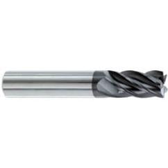 3/8" Dia. - 1-1/4" LOC - 3" OAL - .015-.020 Radius 5 FL Carbide S/E HP End Mill-AlTiN - Benchmark Tooling