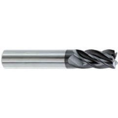 3/8" Dia. - 1-1/4" LOC - 3" OAL - .015-.020 Radius 5 FL Carbide S/E HP End Mill-AlTiN - Benchmark Tooling