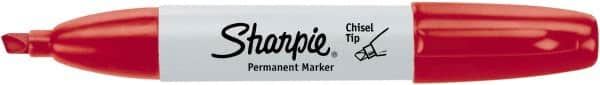 Sharpie - Red Permanent Marker - Chisel Tip, AP Nontoxic Ink - Benchmark Tooling