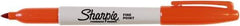 Sharpie - Orange Permanent Marker - Fine Tip, AP Nontoxic Ink - Benchmark Tooling