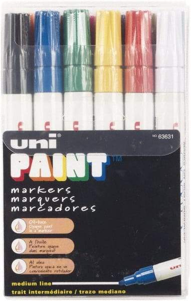 Sharpie - Black, Blue, Brown, Gold, Green, Orange, Pink, Red, Silver, Violet, White, Yellow Paint Marker - Medium Tip - Benchmark Tooling