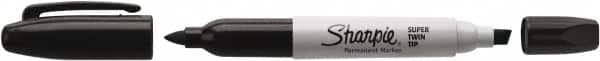 Sharpie - Black Permanent Marker - Twin Tip Fine/Chisel Tip, AP Nontoxic Ink - Benchmark Tooling