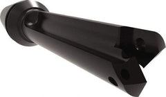 Allied Machine and Engineering - Series Z, 7/16 to 1/2" Diam, ER16 ER Collet, Straight Flute Spade Drill - 1-3/8" Max Depth, 1-29/32" Body Length, 3-5/64" OAL, Short Length, Through Coolant - Benchmark Tooling