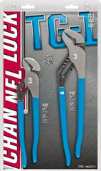 Channellock - 2 Piece Tongue & Groove Plier Set - Comes in Display Card - Benchmark Tooling