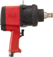 Chicago Pneumatic - 1" Drive, 5,000 RPM, 1,920 Ft/Lb Torque Impact Wrench - Pistol Grip Handle, 650 IPM, 40.2 CFM, 90 psi, 1/2" NPT Inlet - Benchmark Tooling