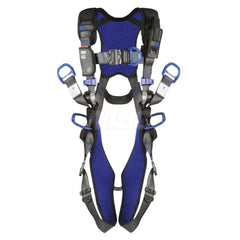 Fall Protection Harnesses: 420 Lb, Size Small, For Climbing Positioning & Wind Energy, Back Front & Hips Quick-Connect Leg Strap, Quick-Connect Chest Strap