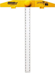 Johnson Level & Tool - 24" Blade Length Aluminum Square - 0.008" Accuracy - Benchmark Tooling