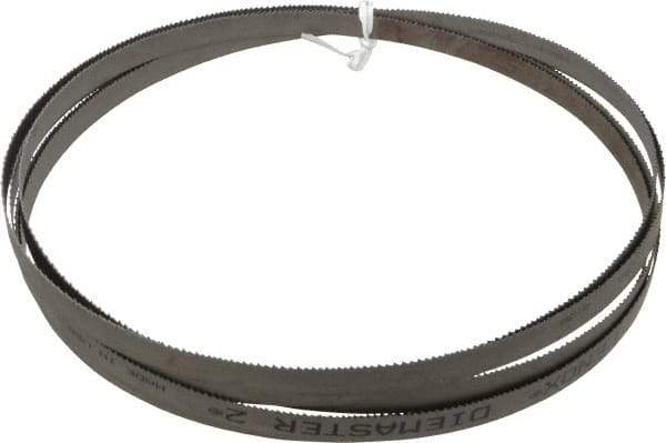 Lenox - 10 to 14 TPI, 12' 5" Long x 1/2" Wide x 0.025" Thick, Welded Band Saw Blade - Bi-Metal, Toothed Edge, Raker Tooth Set, Flexible Back, Contour Cutting - Benchmark Tooling