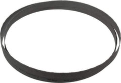Lenox - 14 to 18 TPI, 5' 4-1/2" Long x 1/2" Wide x 0.025" Thick, Welded Band Saw Blade - Bi-Metal, Toothed Edge, Flexible Back, Contour Cutting - Benchmark Tooling