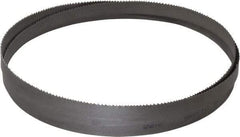 Lenox - 10 to 14 TPI, 5' 4-1/4" Long x 1/2" Wide x 0.025" Thick, Welded Band Saw Blade - Bi-Metal, Toothed Edge, Raker Tooth Set, Flexible Back, Contour Cutting - Benchmark Tooling