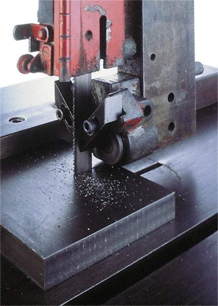 Lenox - 6 TPI, 12' 6" Long x 1/4" Wide x 0.025" Thick, Welded Band Saw Blade - Carbon Steel, Toothed Edge - Benchmark Tooling