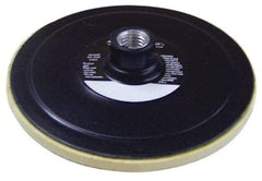 AutoQuip - 8" Diam Hook & Loop Disc Backing Pad - Medium Density, 4,800 RPM - Benchmark Tooling