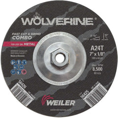 WEILER 7″ × 1/8″ TYPE 27 - Benchmark Tooling