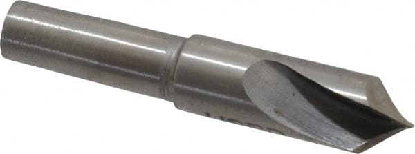 Link Industries - 3/8" Body Diam, 90°, 2" OAL, High Speed Steel Spotting Drill - Benchmark Tooling