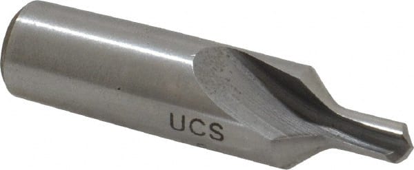 Link Industries - #5 Plain Cut 82° Incl Angle High Speed Steel Combo Drill & Countersink - Benchmark Tooling