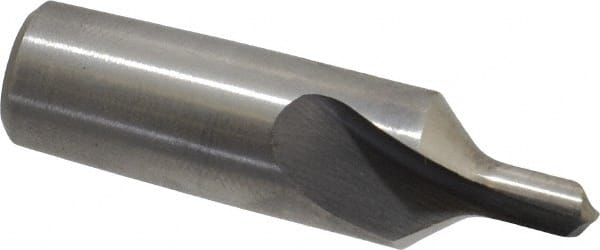 Link Industries - #8 Plain Cut 82° Incl Angle High Speed Steel Combo Drill & Countersink - Benchmark Tooling