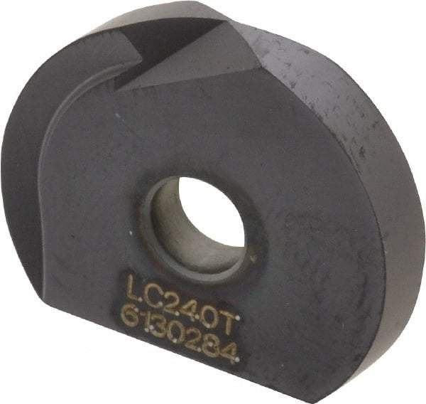 LMT - WPR1000 CF Grade LC240T Carbide Milling Insert - TiAlN/TiN Finish, 0.16" Thick, 1" Inscribed Circle - Benchmark Tooling