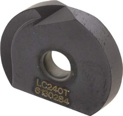 LMT - WPR1000 CF Grade LC240T Carbide Milling Insert - TiAlN/TiN Finish, 0.16" Thick, 1" Inscribed Circle - Benchmark Tooling