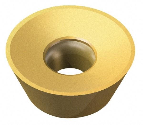 LMT - RCHX1205M0 Grade LC610T Carbide Milling Insert - TiAlN/TiN Finish, 0.219" Thick, 0.472" Inscribed Circle - Benchmark Tooling