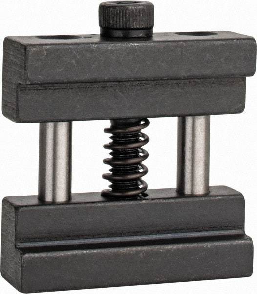 Interstate - 1 Piece Vise Work Stop - Steel, 1.42" Wide - Benchmark Tooling