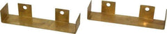 Value Collection - 4, 5 & 6" Jaw Width, Brass, Vise Jaw Cap - Compatible with 4, 5 & 6" Vises - Benchmark Tooling